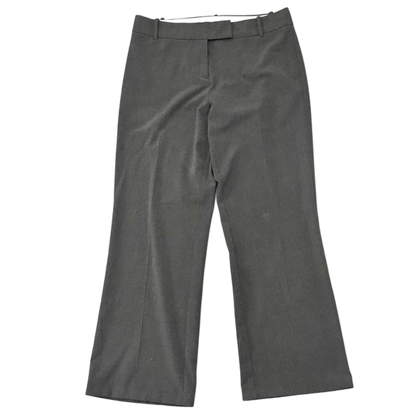 The Limited Pants - The Limited Drew Fit Wide Leg Suit Trouser pants size 8 in Gray